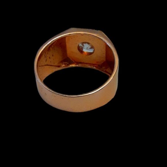 Men's Ring‎ 18k Filled Rose Gold NWOT size 12.75 - Picture 3 of 13